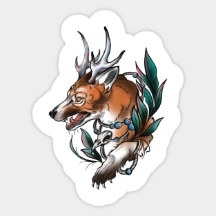 HornyFox Sticker